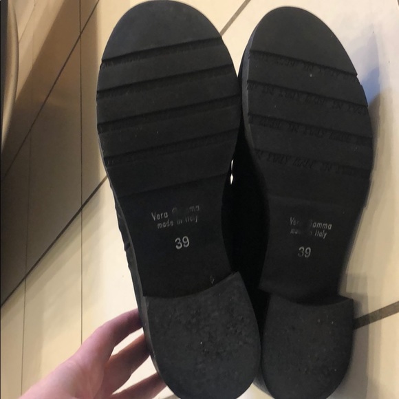 Italian made boots. Black.  Size 39. EUC - Picture 6 of 7